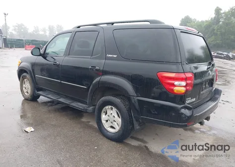 2002 Toyota Sequoia Limited V8 from USA, damaged, VIN 5TDBT48A82S102411
